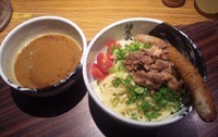 「【限定】 虎のしっぽカレーつけ麺：950円」@麺屋武蔵 虎洞の写真