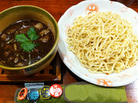 「牛スジつけ麺（並）」@麺舎 ヒゲイヌの写真