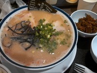 「チャーシューめん＋ご飯」@中華そば専門 田中そば店 ダイバーシティ東京プラザ店の写真