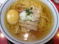 「味玉塩煮干ラーメン」@柴崎亭の写真