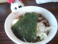 「ラーメン＋ライス」@前原商店の写真