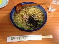 「元祖鳥中華大盛り」@手打ち 水車生そばの写真