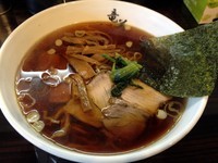 「らーめん（６５０円）」@らーめん 竜美の写真