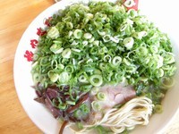 「九条ねぎ増し豚そば」@麺や 木蓮の写真