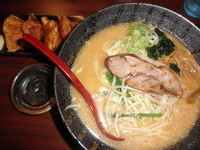 「満天みそらーめん+揚げ餃子（4ヶ）　「997円」」@満天屋 白岡店の写真