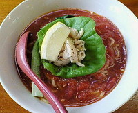 「（夏季限定）冷た～いトマト麺　７８０円」@らーめん RYOMAの写真