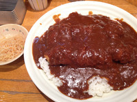 「チキンカツカレー大盛り【850円】」@キラリの写真