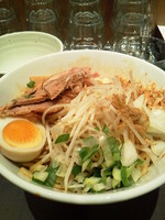 「油ソバ（大盛り＋100円）」@にぼしらーめん とつきの写真