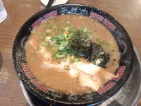 「Wスープラーメン」@無鉄砲 大阪店の写真