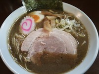 「【秋分の日限定】魚介豚骨ラーメン（濃厚煮干ver）　750円」@ラーメン ひかりの写真