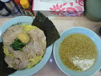 「みそつけちゃーしゅうめん＆味玉」@ラーメンショップの写真