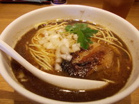 「秋刀魚煮干しそば」@煮干し中華そば三四郎の写真