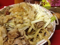 「汁なし 750円」@ラーメン 麺徳 東陽町店の写真