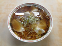 「醤油ラーメン中盛 550円」@まるかいの写真