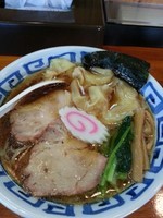 「わんたん麺850円」@手打ち中華そば 竹の助の写真