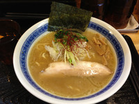 「濃厚魚介鶏ラーメン」@麺屋 頂 中川會 曳舟店の写真