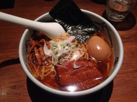 「あじ玉らー麺（900円）」@創始麺屋武蔵の写真