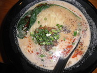 「担々麵（白）　「700円」」@丸ちゃん食堂の写真