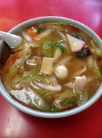 「広東麺(大盛)」@黄河菜館の写真