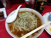 「もやしそば【500円】」@九州ラーメン 銀嶺の写真