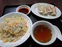 「チャーハンセット450円（税別）」@四川菜苑の写真