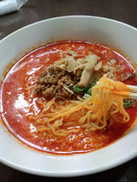 「タンタンメン650円（税別）」@四川菜苑の写真