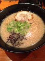 「ラーメン+替え玉+半炒飯」@麺屋 いちの写真