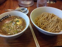 「味玉つけめん (850円)+大盛り(70円)」@つけめんTETSU さいたま特別版の写真