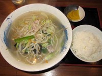 「タンメン＋小ライス　680円（ランチ）」@中華ダイニング いい田の写真