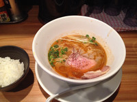 「えびそば×小ごはん×ミニギョウザ 850円」@昇神 丸の内店の写真