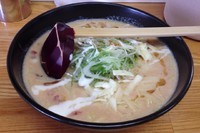 「白味噌豚骨のパスタ風スープラーメン(限定)780円」@麺処福吉ATSUSHIの写真