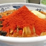 「赤門らーめん　３９０円＋具大盛り１００円」@東京大学 中央食堂の写真