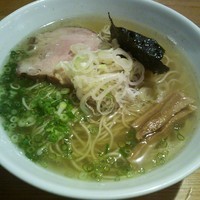 「煮干蕎麦（塩、細麺）７３０円」@喜乃壺の写真