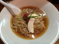 「季節のらーめん（浅蜊）」@らーめん かねかつの写真