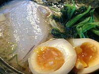 「味玉ラーメン（プレオープン特価500円）」@横浜家系ラーメン 剛力家の写真