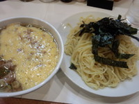 「納豆ざる800円」@らぁめん ほりうち 新橋店の写真