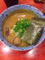 「かれつけ麺+大盛り」@二代目狼煙 本店 葉隠製麺の写真