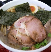 「【秋限定】塩・焼肉あんかけら～めん  ７７０円」@麺屋 文太の写真