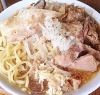「ぶた入りラーメン650円」@にかいやの写真