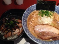 「ニボやん¥750+飯飯¥150」@麺屋 一燈 ラゾーナ川崎店の写真