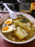 「チャーシュー麺650円 味玉80円」@中華若月の写真