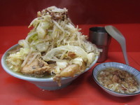 「国産ブタメン(ヤサイニンニクアブラ）」@ラーメン富士丸 神谷本店の写真