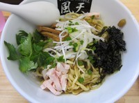 「限定　さつま知覧どりの油ソバ（８００円）」@煮干中華ソバ イチカワの写真