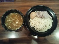 「BUSHI道つけ麺粉節(あつもり)＋チャーシュー＋熟成とろ玉」@らーめん一代元BUSHI道 大宮桜木町店の写真