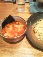 「辛味】つけ麺 720円」@つけ麺屋 やすべえ 池袋店の写真