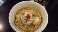 「限定　豚しゃぶ中華そば　880円」@鶴麺 鶴見本店の写真