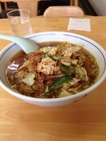 「回鍋肉らーめん 650円」@結城飯店の写真