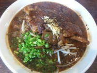 「【10月限定】どて焼風らーめん ￥800」@伝家 志木店の写真