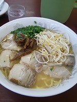 「Wデラ750円  おにぎり60円」@栄養軒の写真