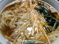 「ネギラーメン（６００円）」@中国料理 上海亭の写真